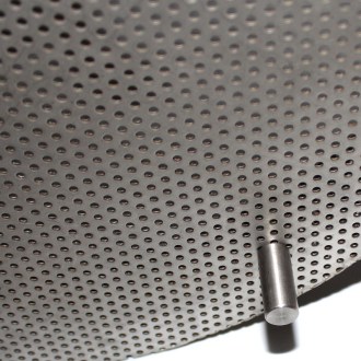 Sieve for plastic round wax melter